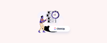 illustration of a guy doing clickup time management