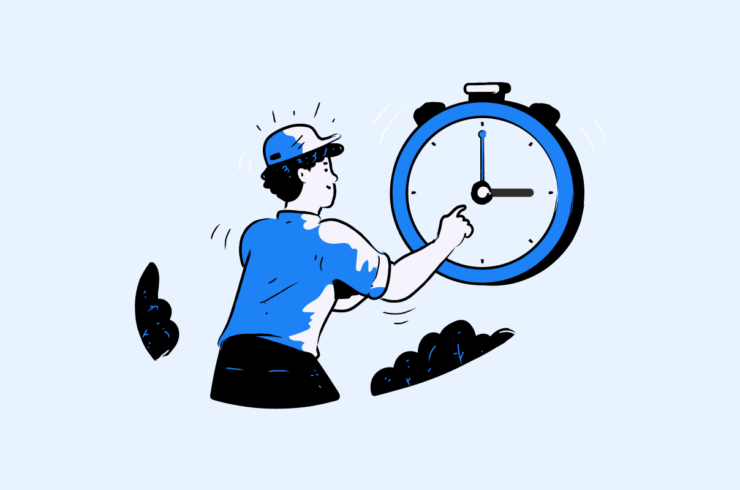 time tracking illustration