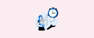 time tracking app illustration