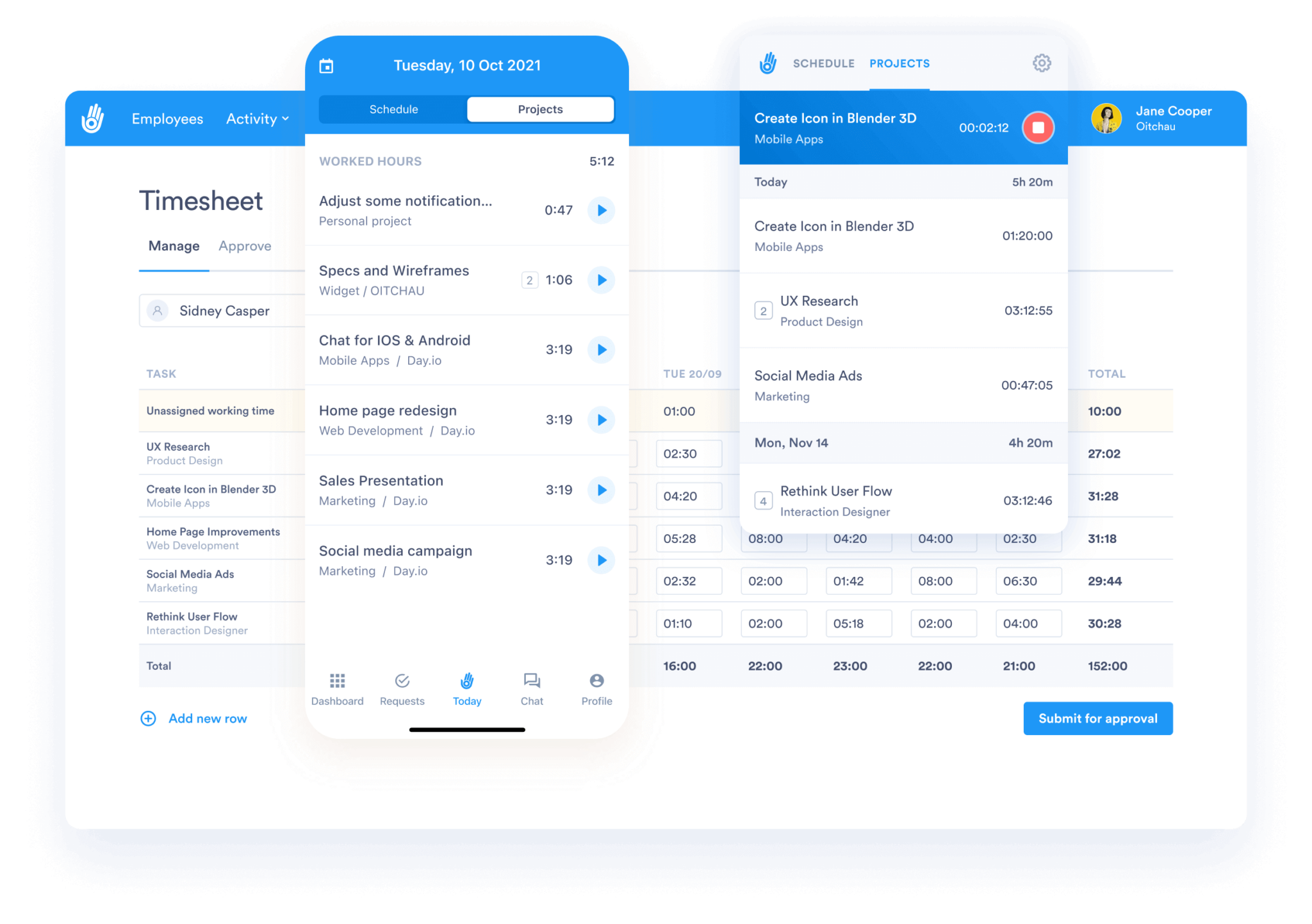 Day io Time Tracking Software Project Planning And Timesheets